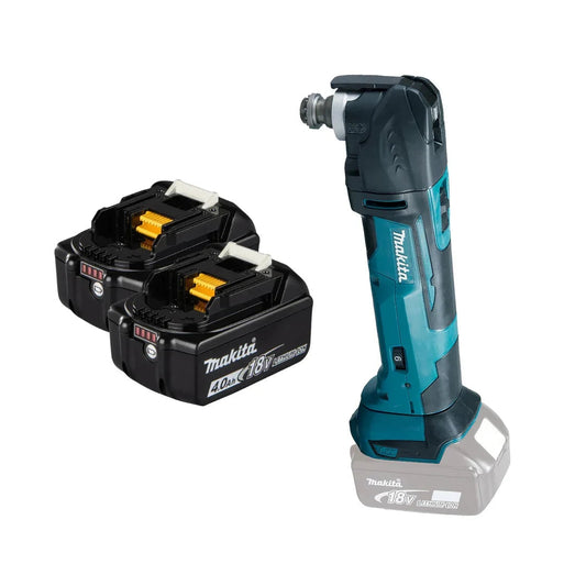 MAKITA 18V LXT OSCILLATING MULTI-TOOL DTM51Z WITH 2 X 4.0AH BATTERIES