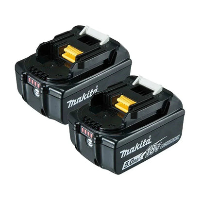 Makita BL1850B-2 18V LXT 5.0Ah Battery Twin Pack | Long-Life Power
