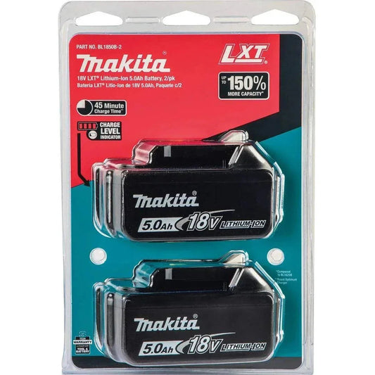 🔋 Makita BL1840B 18V LXT 5.0Ah Li-Ion Battery Pack (2pcs)