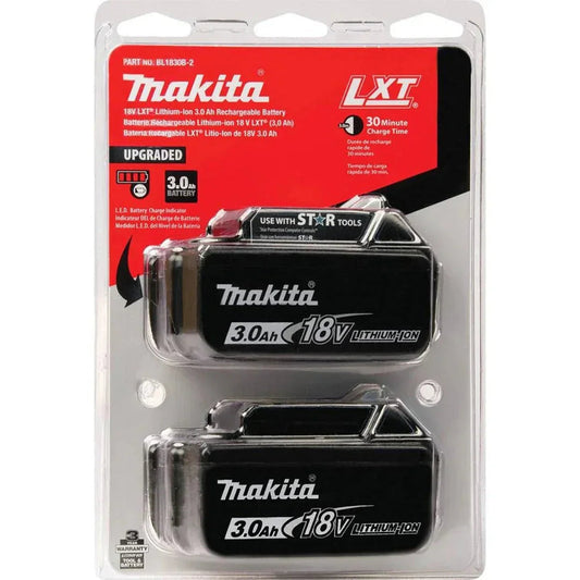 🌟 Makita Cordless Inflator DMP180Z 18V LXT + 2×3.0Ah Batteries – Compact, Powerful & Portable