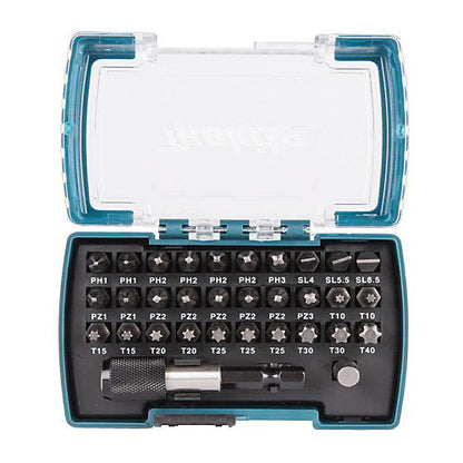 Makita 32-Piece Screwdriver Drill Bit Set with Quick-Release Magnetic Holder
